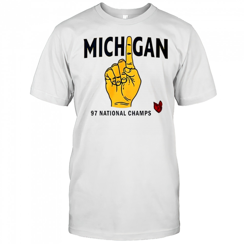 Michigan 97 Big Ten Conference shirt