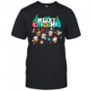 Mickey And Friends Merry Christmas Ornaments Snowflakes shirt