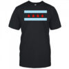 Middle Finger Chicago Flag shirt