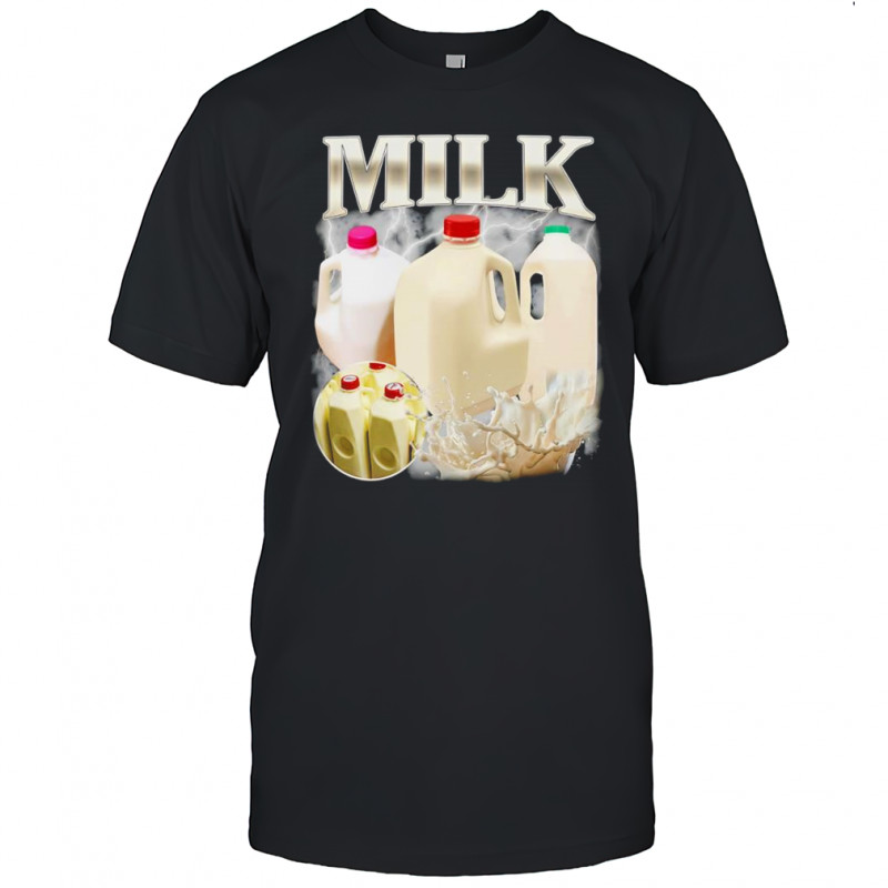 Milk vintage rap lighting shirt