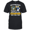 Milwaukee Brewers Mascot NL Central Central Division Champions Back To Back To Back shirt