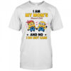 Minion I am my mom’s meanest child and no I do not care shirt