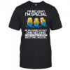 Minion I’m not crazy I’m special no wait maybe I’m crazy one second I have to talk to myself shirt