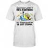 Minion wake up sometimes I wonder if I’m in a bad mood or if everyone around me is just stupid funny shirt