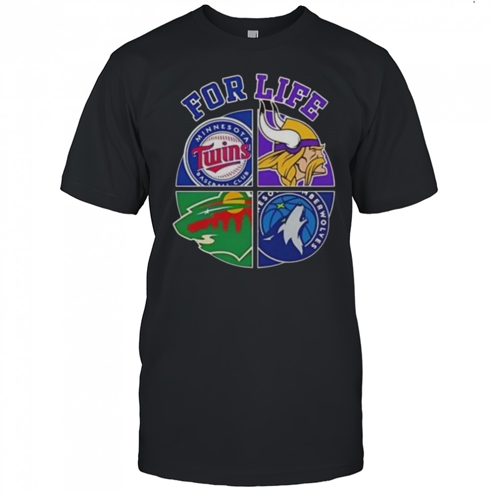 Minnesota Sports For Life Logo T-Shirt