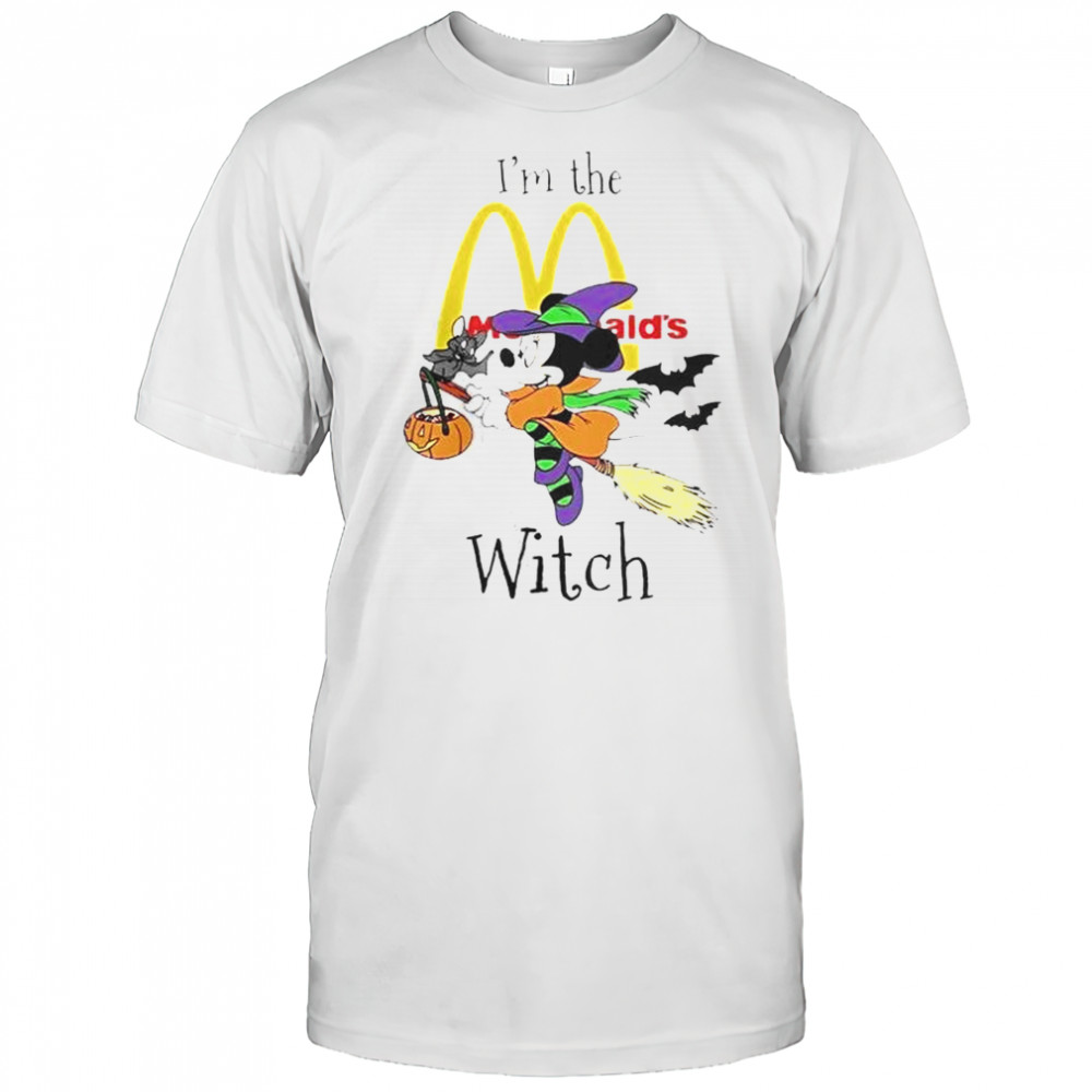 Minnie Mouse I’m The McDonald’s Witch Trick Or Treat Halloween T-Shirt