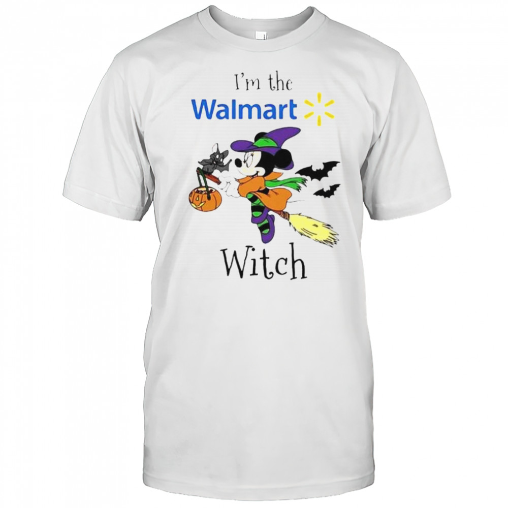 Minnie Mouse I’m Walmart Witch Trick Or Treat Halloween T-Shirt