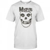 Misfits skull inverted natural t-shirt