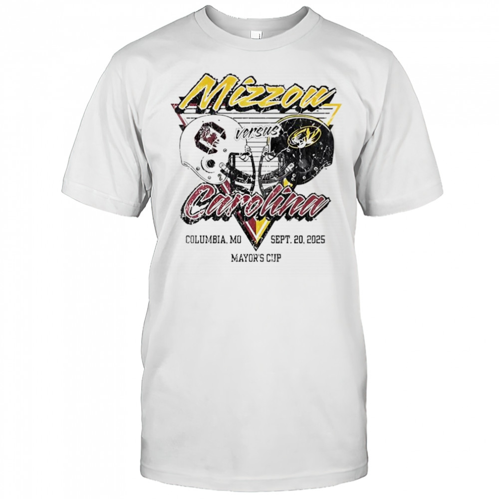 Missouri Tigers vs Carolina Gamecocks 2025 vintage shirt