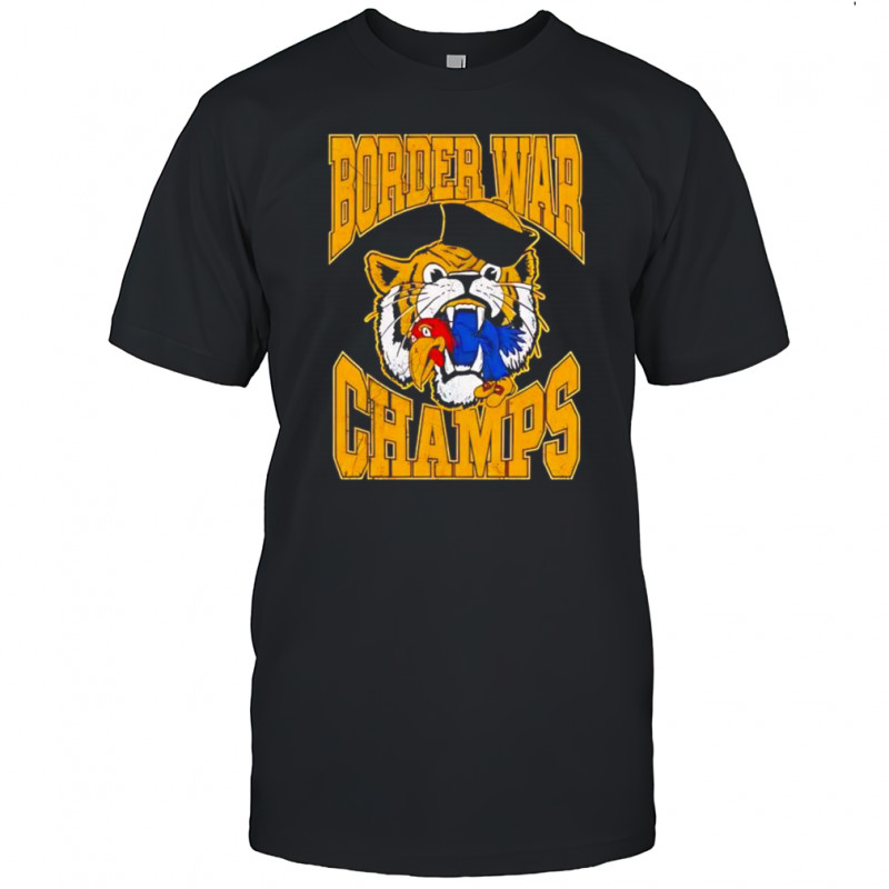 Missouri Tigers Vs Kansas Jayhawks Border War Champs shirt