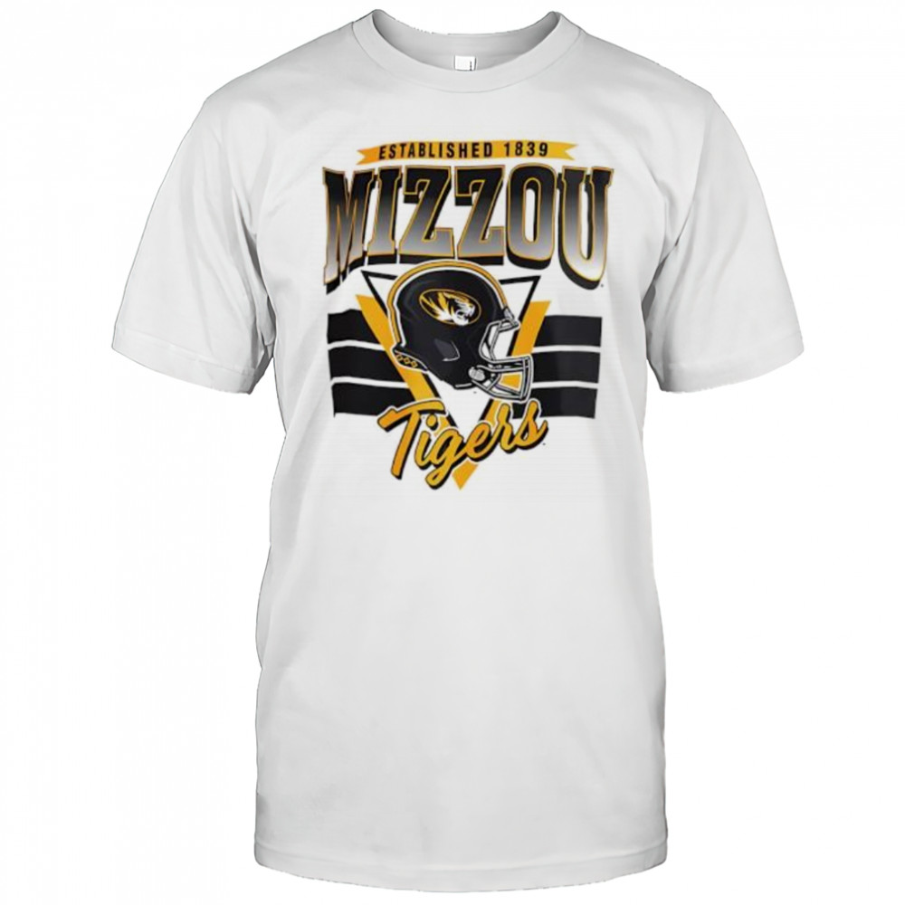 Mizzou Established 1839 Tigers Football Helmet shirt