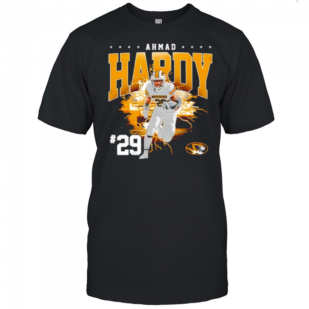 Mizzou Tigers NIL Ahmad Hardy #29 Character Design shirt