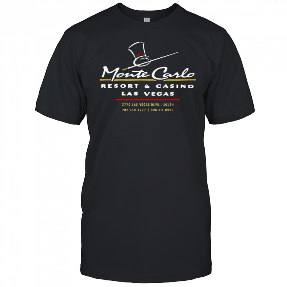 Monte Carlo Las Vegas vintage shirt