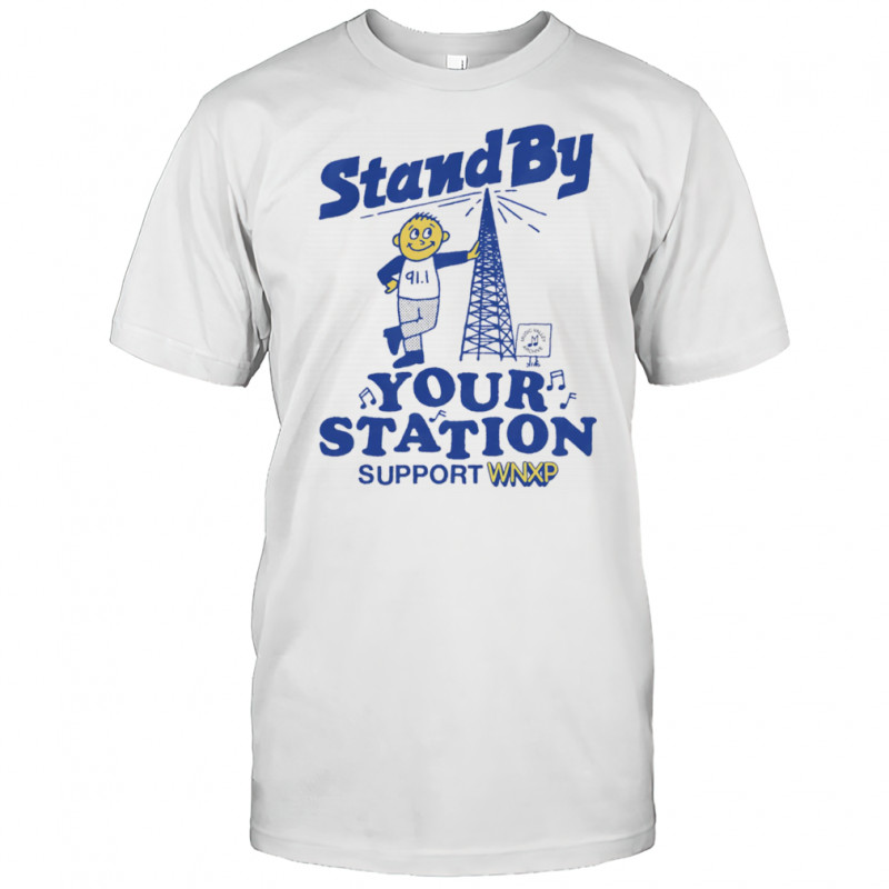 MVA x WNXP stand by your station shirt