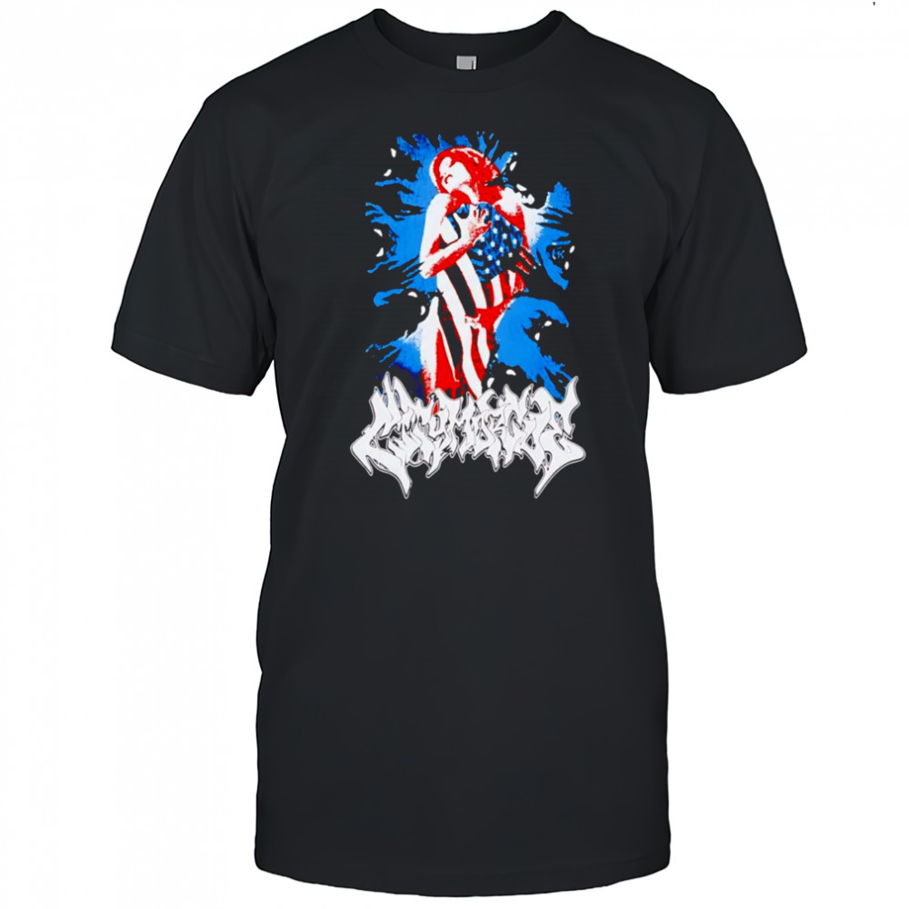 My Bloody America flag shirt
