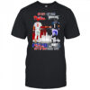 My city Harper Phillies and my team Hurts Eagles Philadelphia city of brotherly love signatures shirt