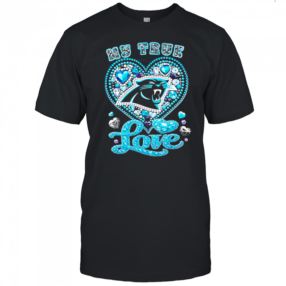 My True Love Carolina Panthers twinkle shirt