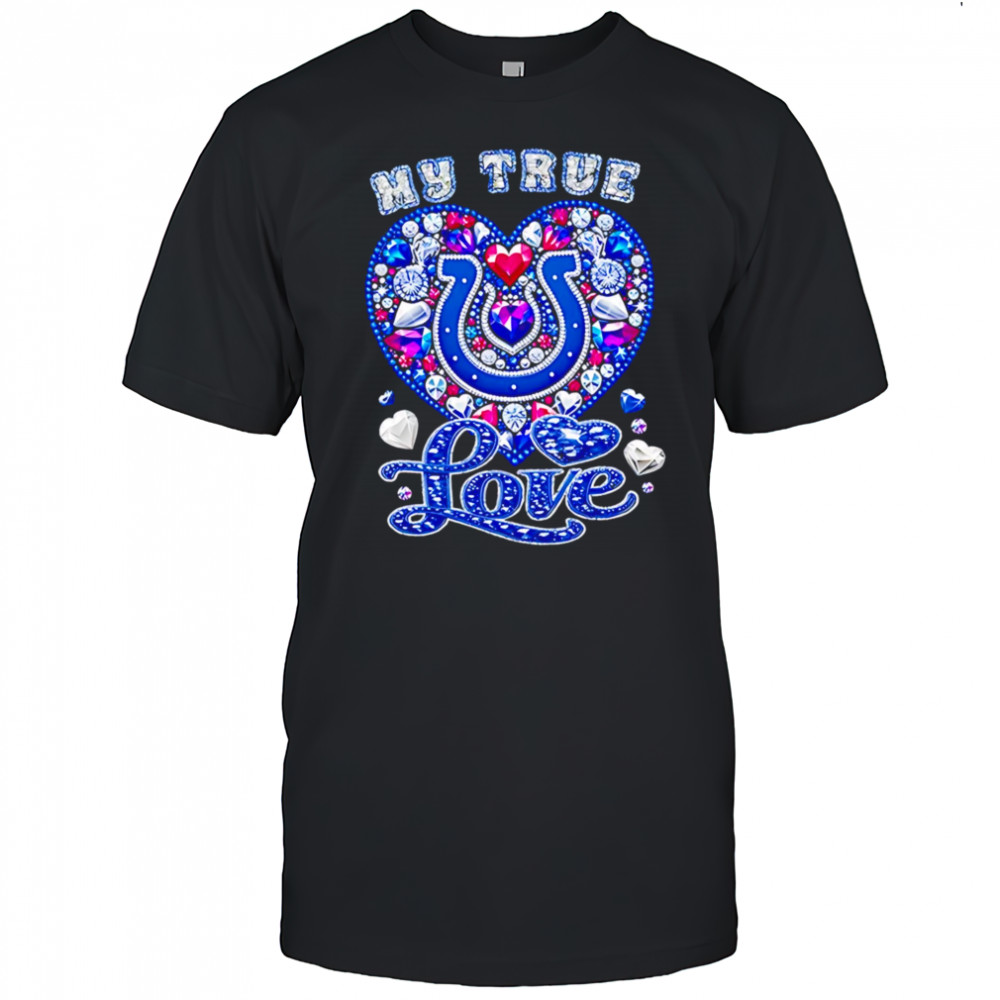 My True Love Indianapolis Colts twinkle shirt