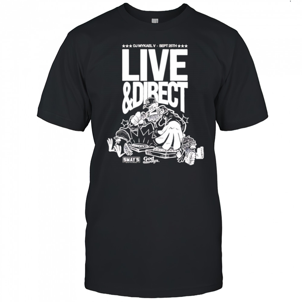 Mykael on sway shirt
