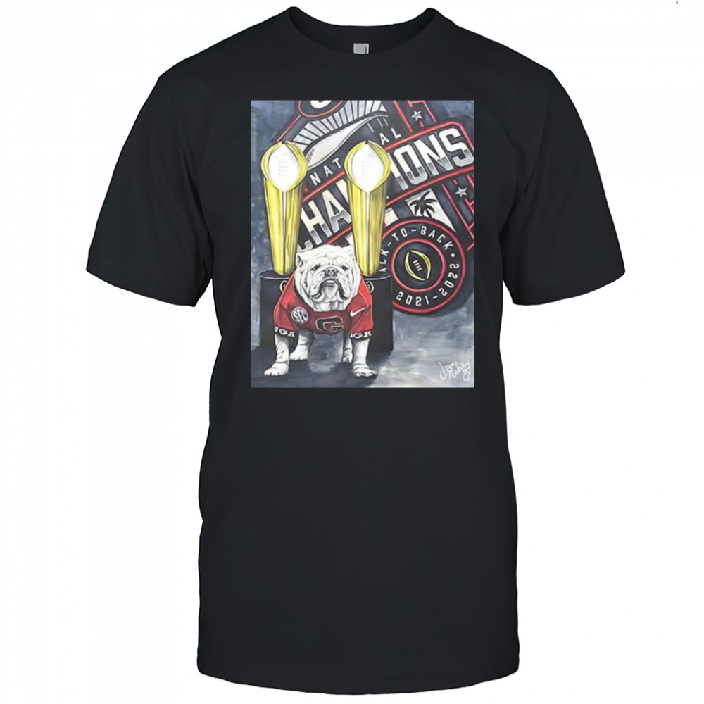 National Champion B2B Georgia football shirt