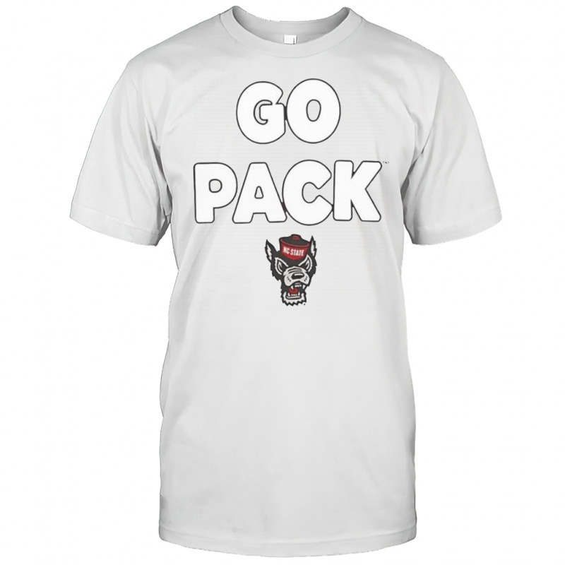NC State Wolfpack Go Pack Slogan T-Shirt