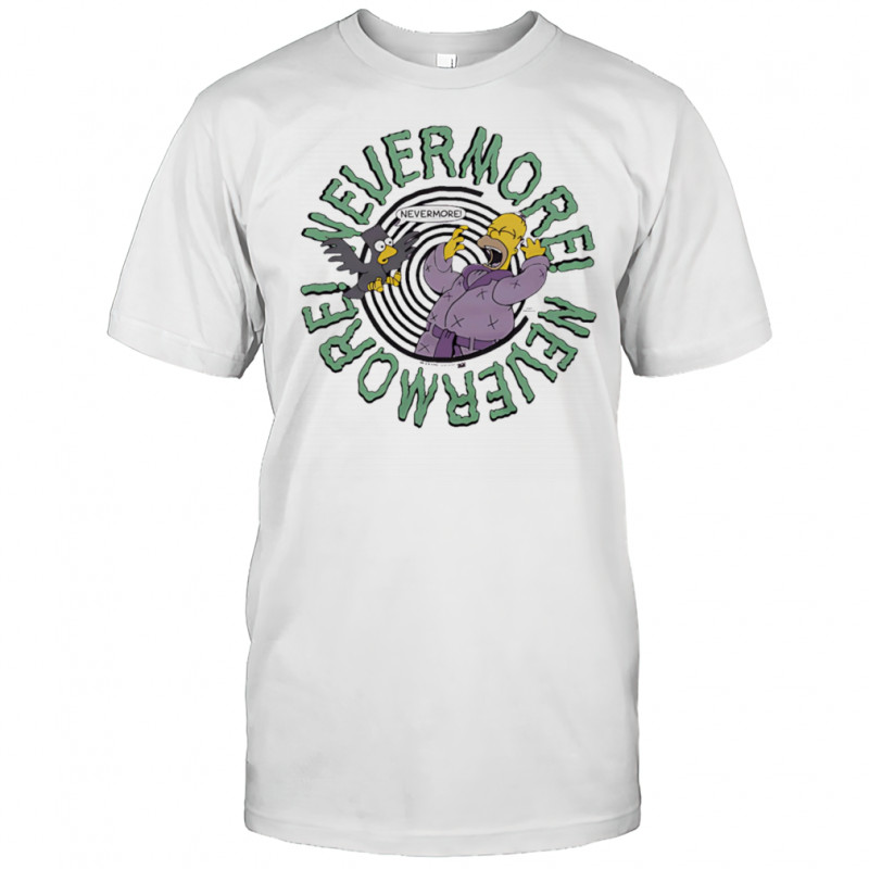 Nevermore Homer Simps shirt