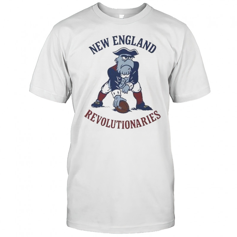 New England Revolutionaries patriots pro football Sam Eagle muppets shirt