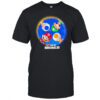 New Super Mario Bros Wii Toad Luigi Mario shirt