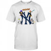 New York Yankees Looney Tunes cartoon character mashup shirt