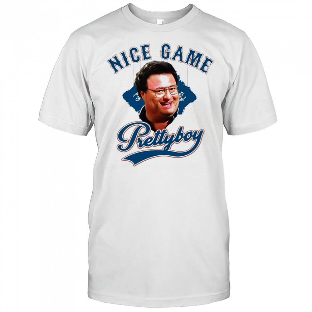 Newman nice game prettyboy face graphic shirt