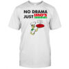 No drama just Imo’s Pizza shirt