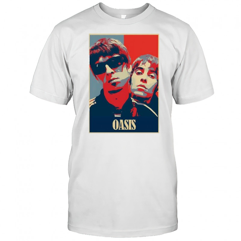Oasis Noel and Liam Boxed vintage shirt