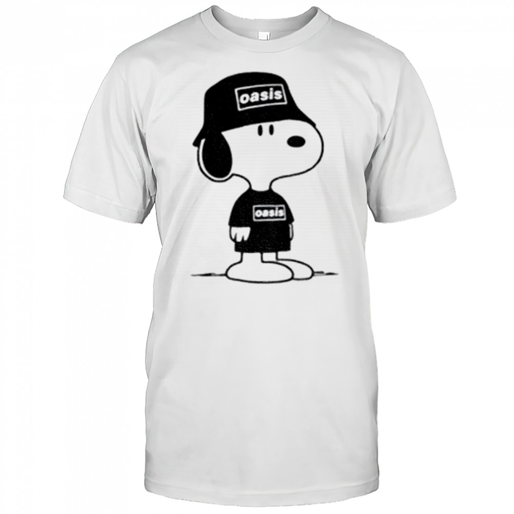 Oasis Snoopy Inspired Britpop music lover shirt