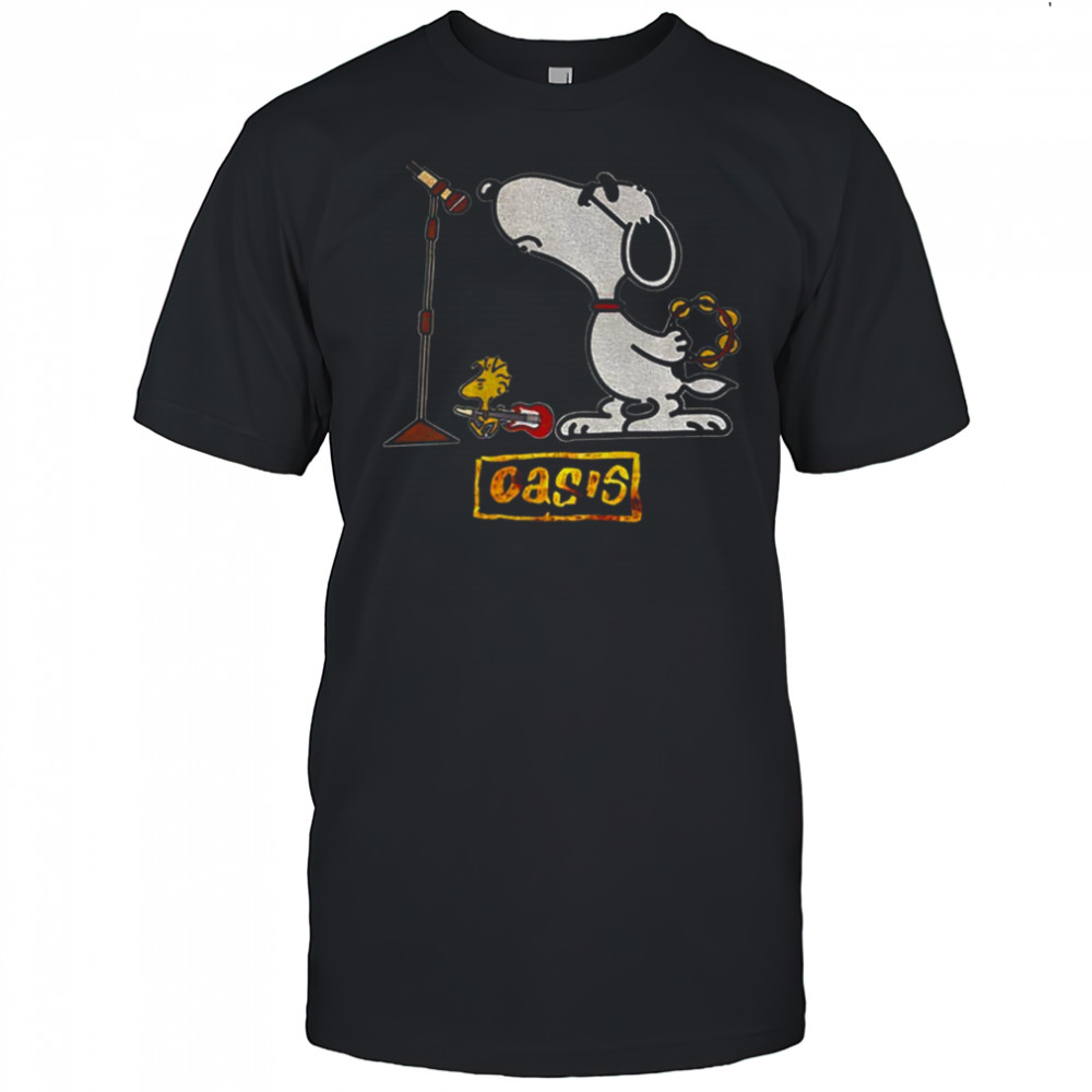 Oasis x Snoopy Vintage Halftone Style shirt