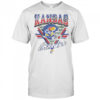 Official Kansas Jayhawks Triangle Vintage T-Shirt