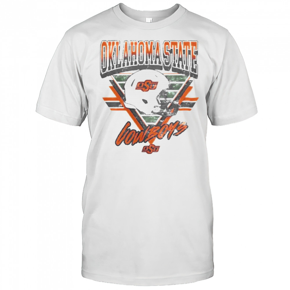Official Oklahoma State Cowboys Triangle Vintage T-Shirt