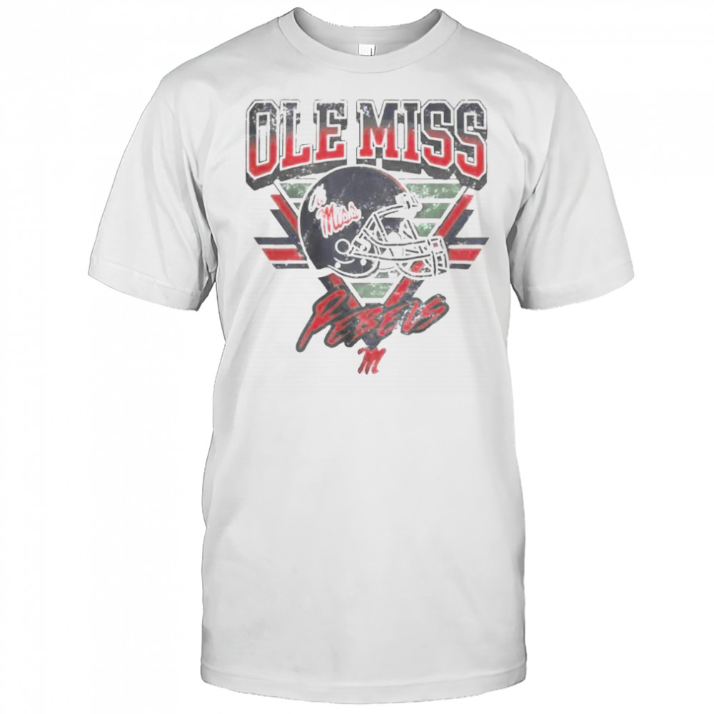 Official Ole Miss Rebels Triangle Vintage T-Shirt