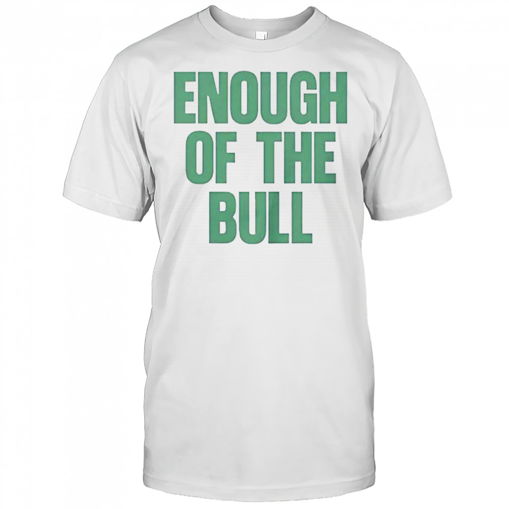 Official South Florida Bulls Vs Miami Hurricanes Enough Of The Bull T-Shirt