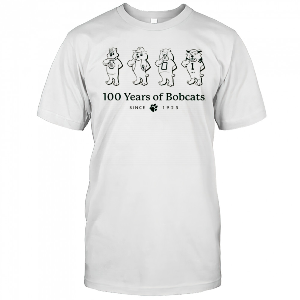 Ohio 100 Years of Bobcats since 1925 Ohio State Bobcats shirt
