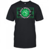 Ohio Bobcats Basketball Paw Print Graphic shirt