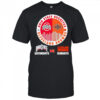 Ohio State Buckeyes Saturdays on Cleveland Browns Sundays helmet logo shirt