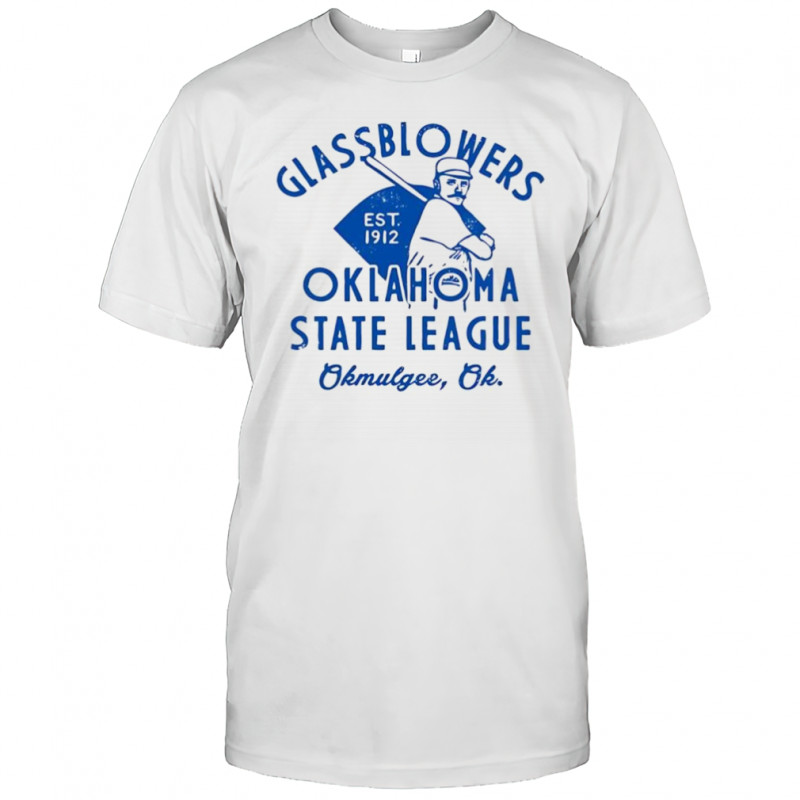 Okmulgee Glassblowers Oklahoma Baseball shirt