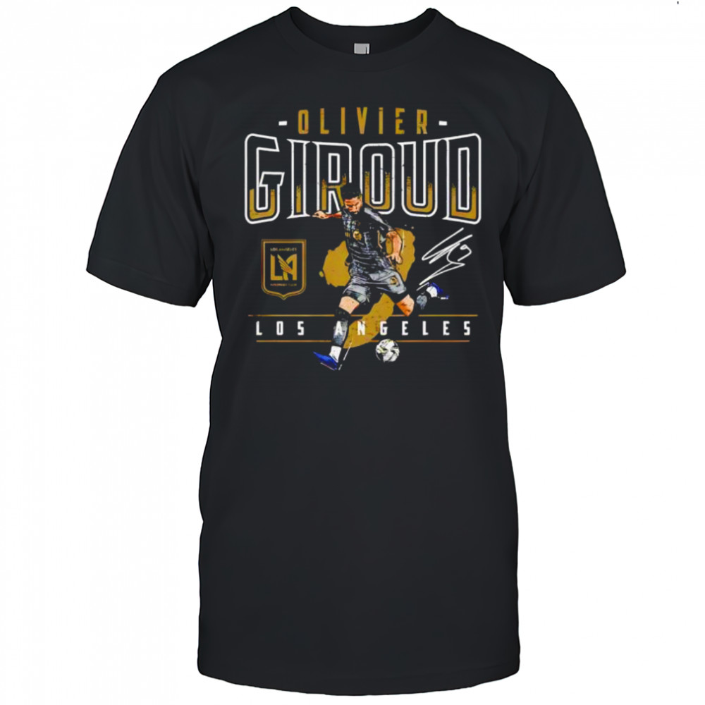 Olivier Giroud LAFC Feature signature shirt