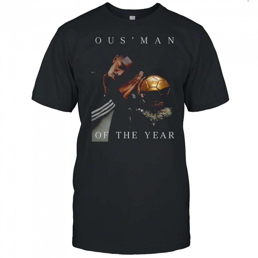 Ousmane Dembélé Paris Saint-Germain FC Ousmane of the year poster shirt