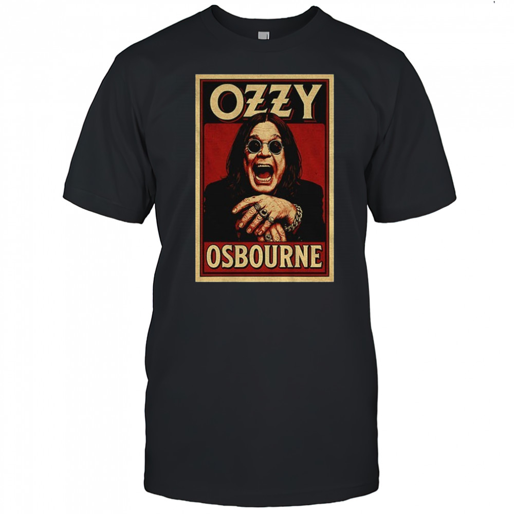 Ozzy Osbourne rock legend RIP 1948 2025 memorial shirt