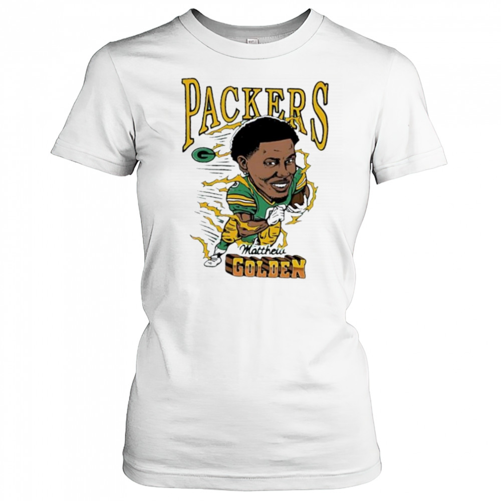 Packers Matthew Golden caricature shirt