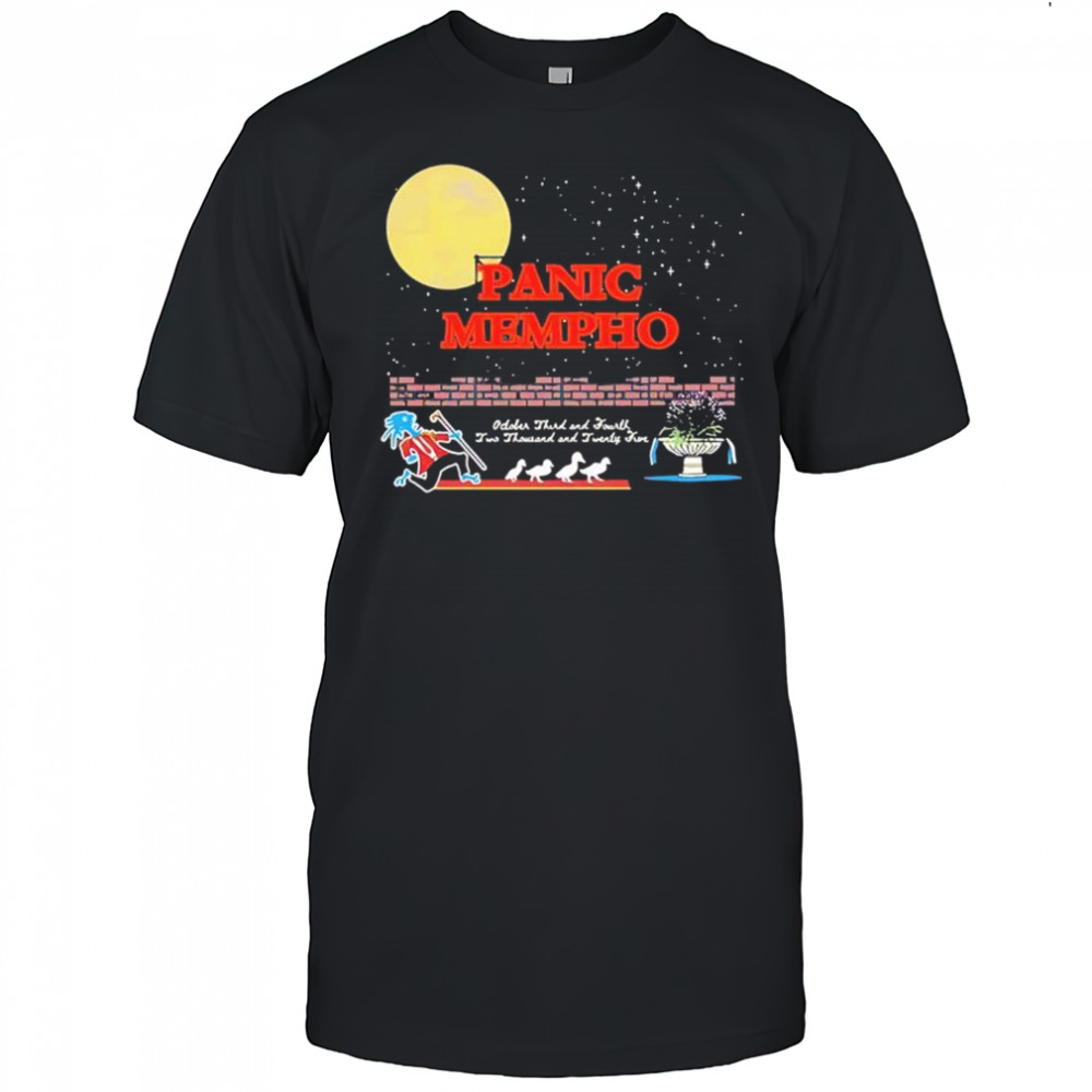Panic Mempho Peabody graphic shirt