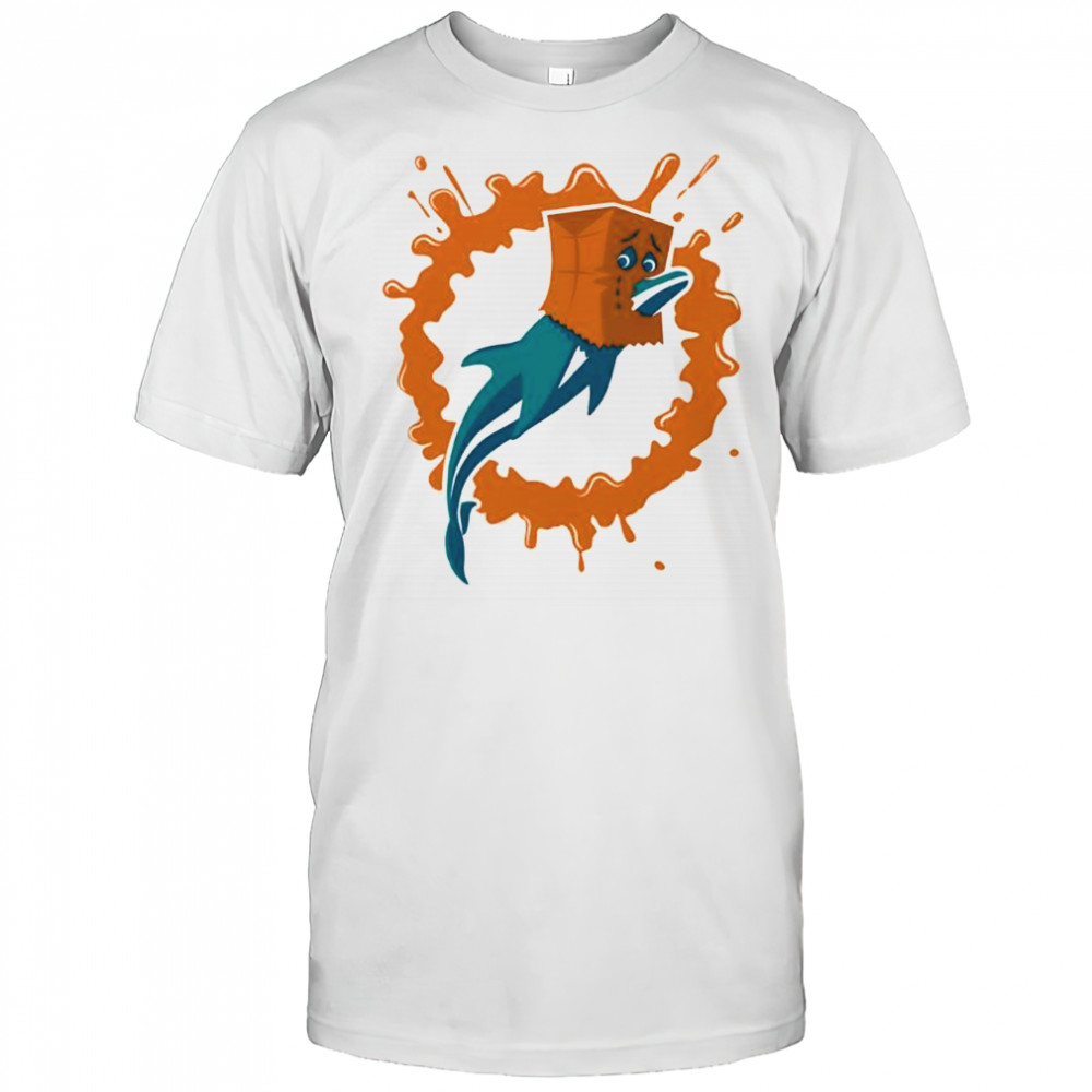 Paper Bag dolphin shirt