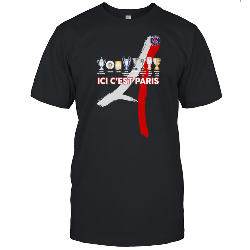 Paris Saint-Germain Football ICI C’est Paris Trophy shirt