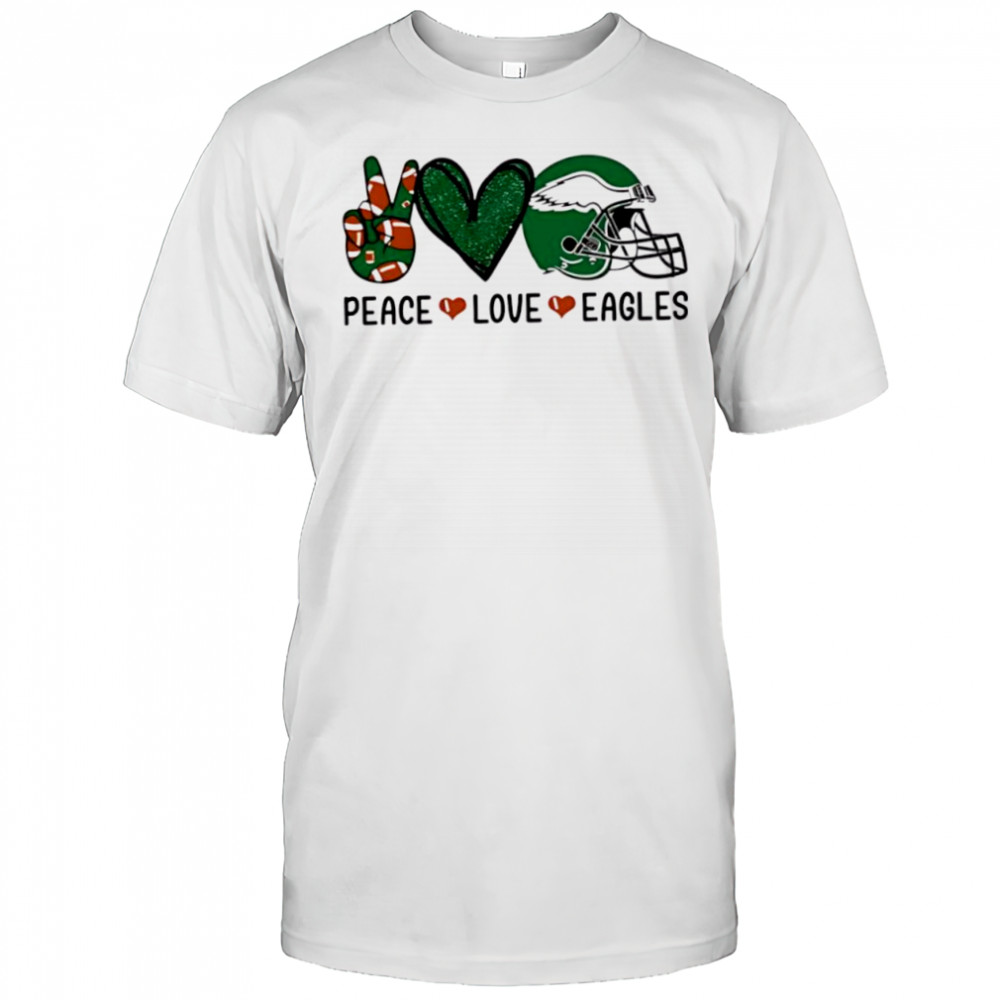 Peace Love Eagles shirt
